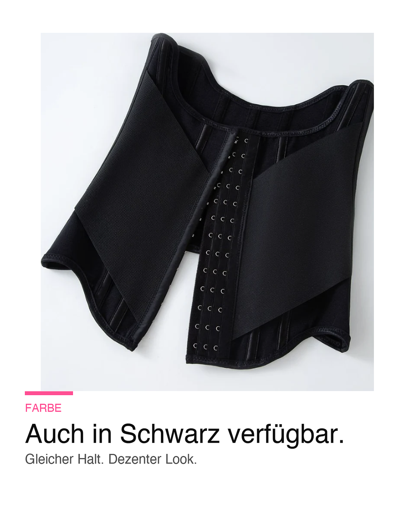 Faja Teresa auch in Schwarz verfuegbar HQ