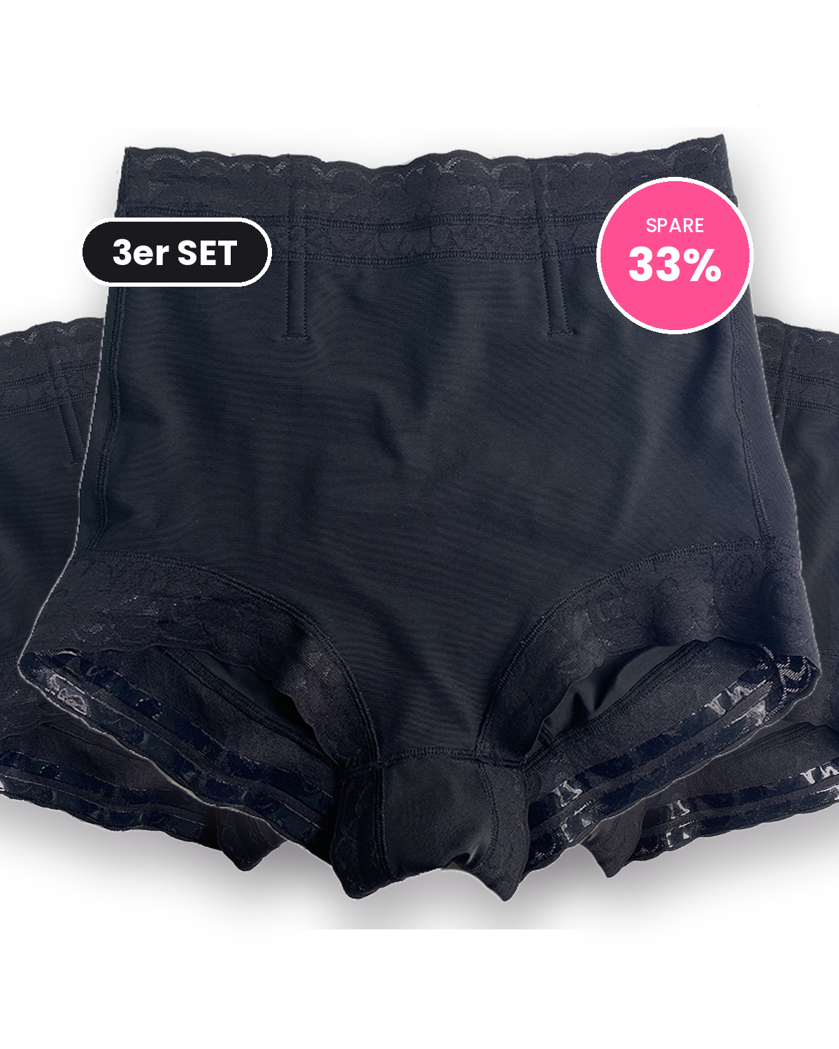 Faja Short „Gabriela“ – 3er Set