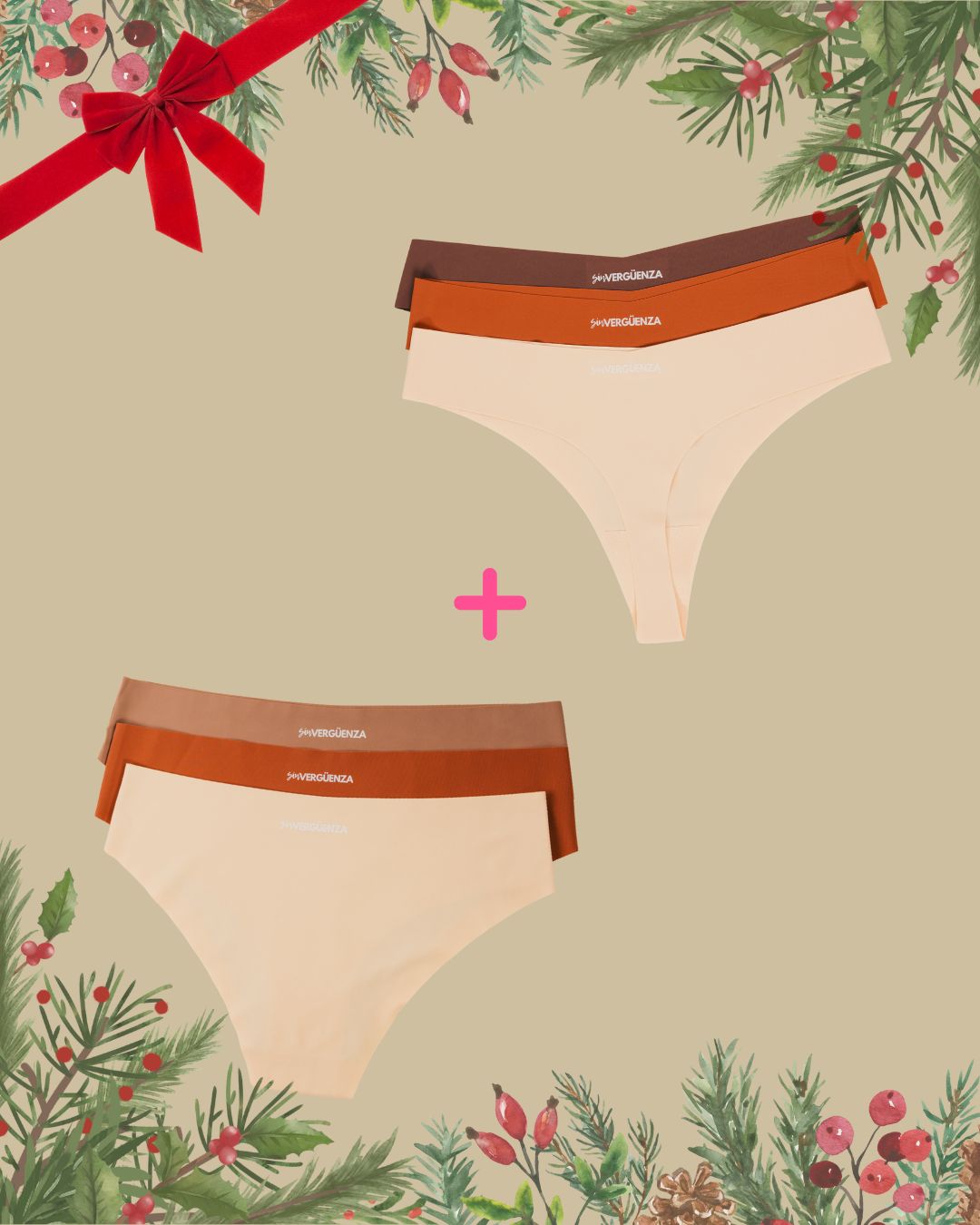 Panty Alejandra & Lucía - 6er Panty Mix