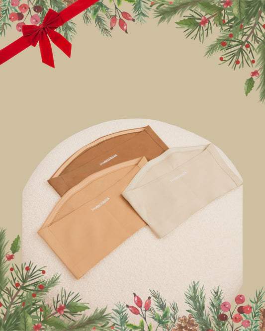 Bra „Sofía“ – 3er Set (Skin, Milk, Braun)