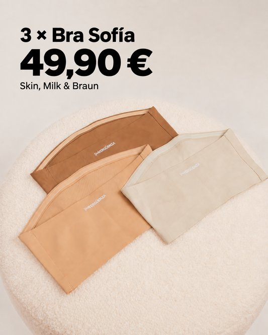 Bra „Sofía“ – 3er Set